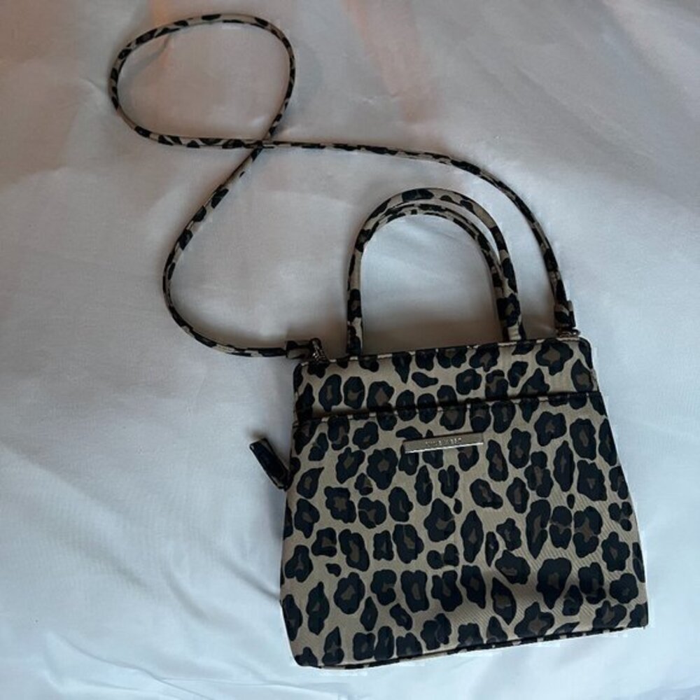 Nine West 90s Y2K Cheetah Leopard Print Bag